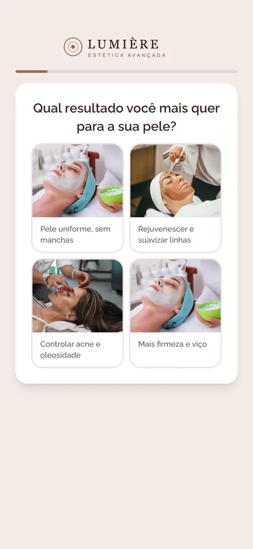 Quiz aberto no celular